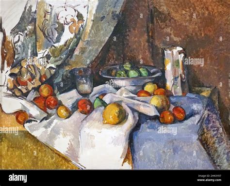 C Zanne Nature Morte Aux Pommes Hi Res Stock Photography And Images Alamy