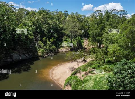 A View Of The Kangaroo River From The Hampden Bridge Kangaroo Valley