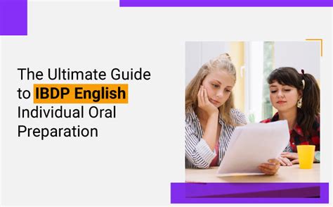 The Ultimate Guide To Ib English Oral Prep Manya Education