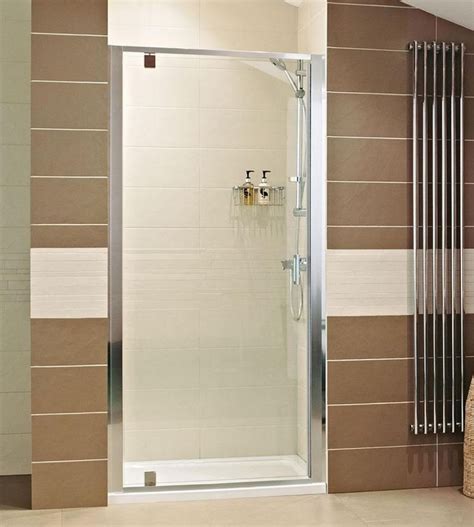 Roman Lumin8 800mm Pivot Shower Door V8f13s