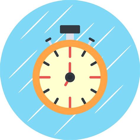 Stopwatch Vector Icon Design 19970344 Vector Art At Vecteezy