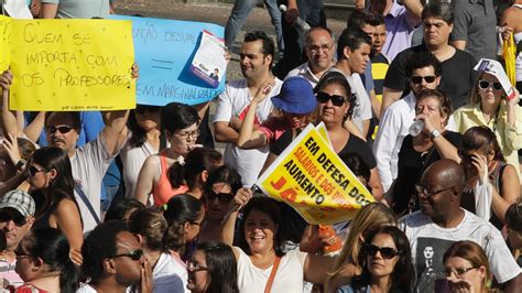 Fotos Professores Da Rede Municipal De SP Protestam Em Frente Ao