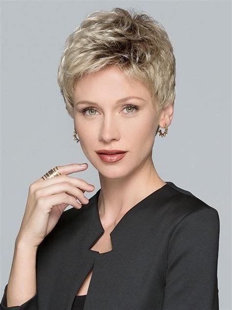 Short Pixie Cut Synthetic Lace Front Monofilament Wigs Best Wigs Online Sale