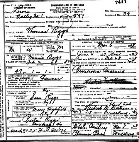 Thomas Jefferson Riggs 1878 1928 Find A Grave Memorial