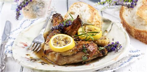 Lemon And Lavender Chicken