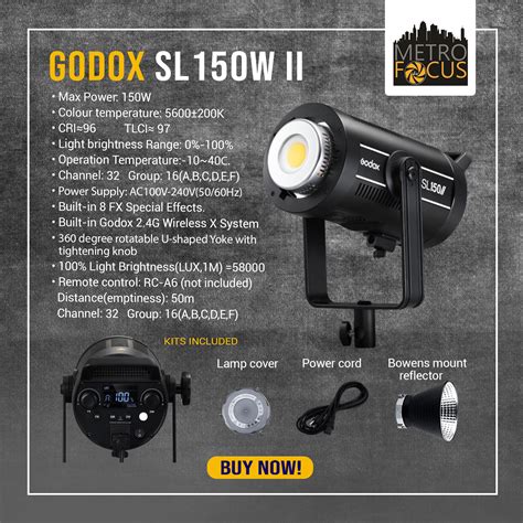 Godox Sl W Ii Led Video Light Lazada Ph