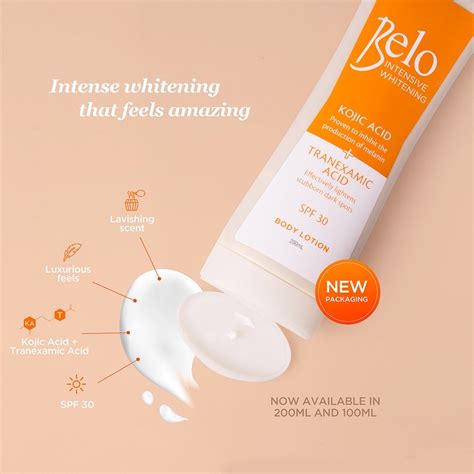 Belo Intensive Whitening Body Lotion Lobeauty Shop Filipino Beauty