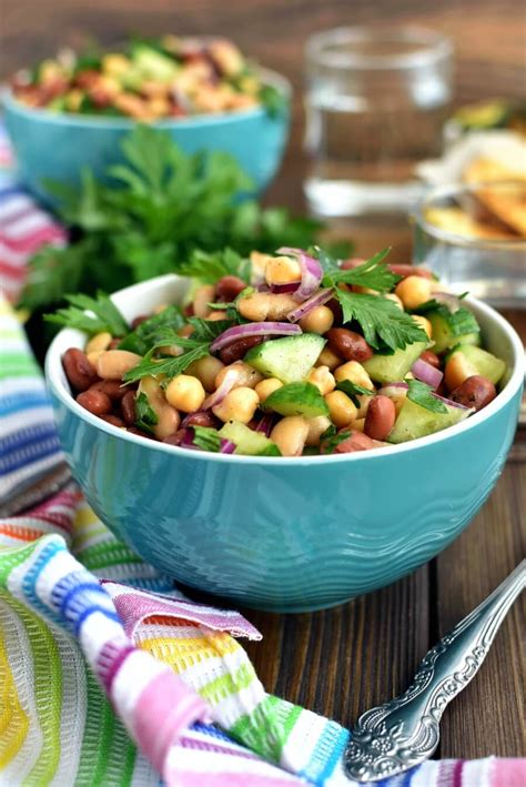 Three Bean Salad Recipe Cook Me