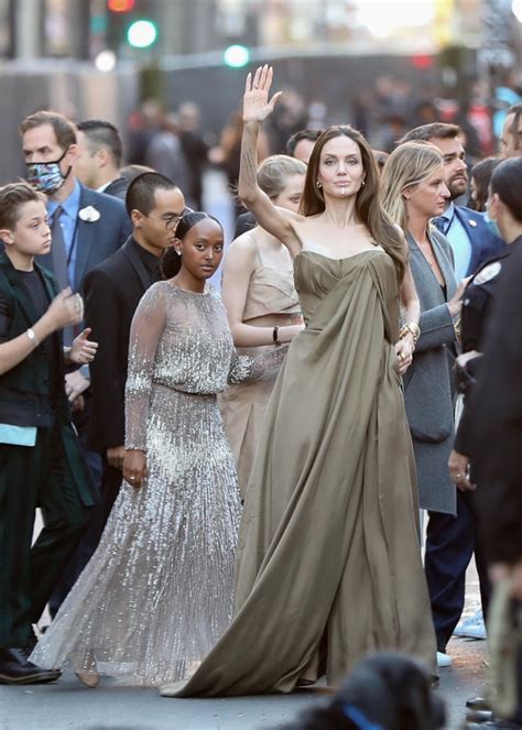 Zahara Jolie-Pitt Wears Mom Angelina’s 2014 Elie Saab Couture Oscars ...