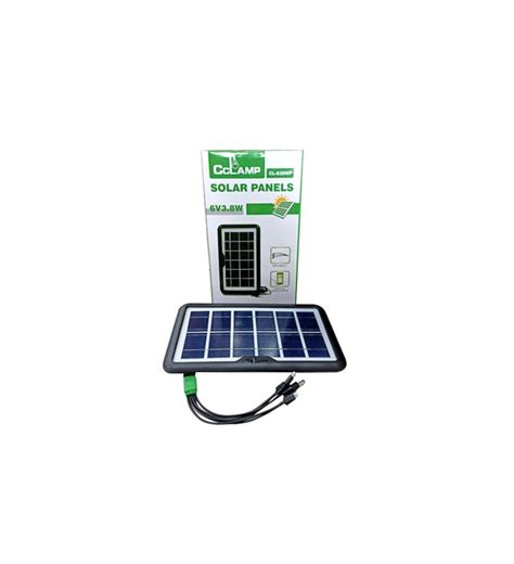 Panel Solar Celda Solar Usb Cargador 6v 3 8w