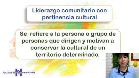 Liderazgo Comunitario Con Pertinencia Cultural Clase Youtube