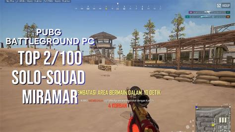 Pubg Pc Miramar Solo Squad Youtube