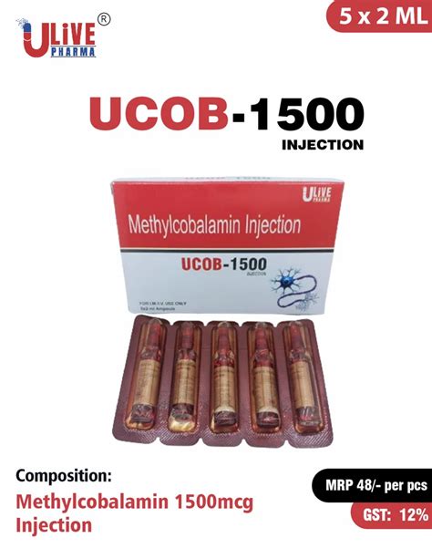 UCOB 1500 Methylcobalamin 1500 Mcg At Rs 48 Box In Panchkula ID