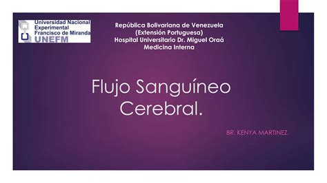 Flujo Sangu Neo Cerebral Ppt