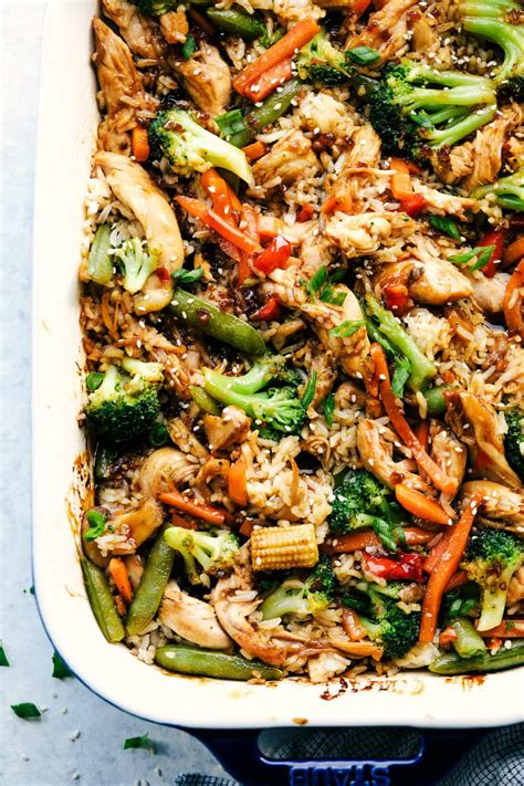 Easy Teriyaki Chicken Casserole The Recipe Critic Getslimthin