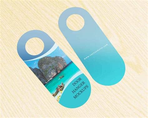 Door Hanger Mockups | Vectogravic Design