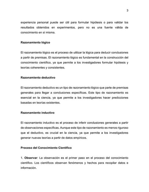 Procesos BÁsicos Del Conocimiento CientÍficopdf