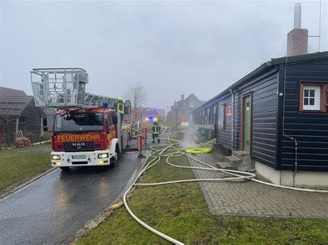 Wohnwagenbrand Greift Auf Geb Ude Ber Einsatzbericht Clausthal