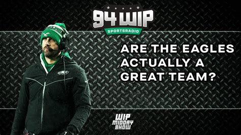 How Great Are The Philadelphia Eagles Wip Midday Show Youtube