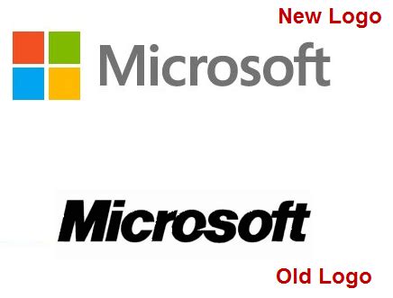 Microsoft reboots with a new Logo