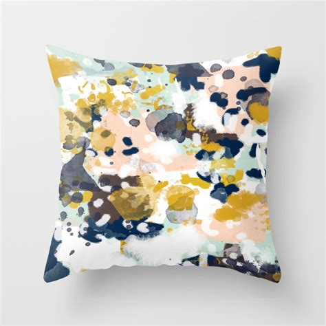 Popular Throw Pillows in abstract | Society6