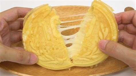 Japanese Coin Yen Pancake With Cheese Easy Cooking Youtube