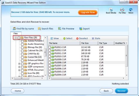 Configure A Deep Scan In Version Of Easeus Data Recovery Wizard For