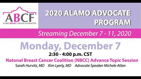 National Breast Cancer Coalition Nbcc Advance Topic Session Youtube