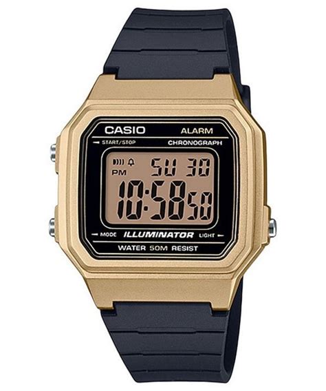 Casio Youth Digital Blue Resin Strap Quartz W 217HM 9AV Men S Watch