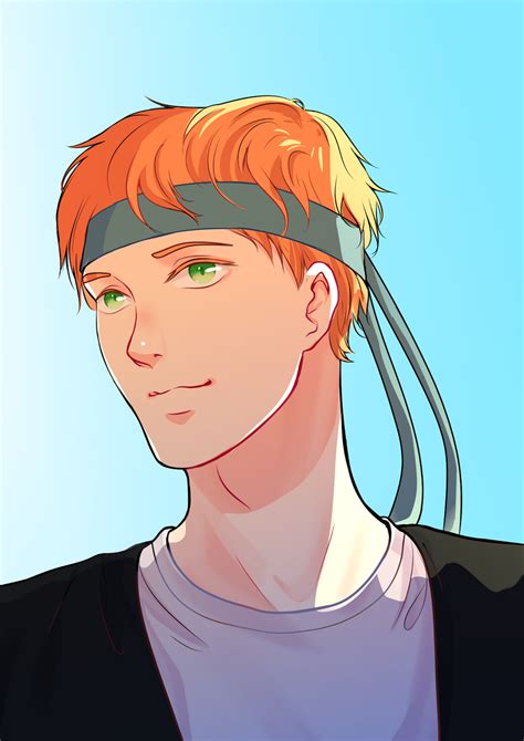 Anime Guy With Orange Hair And Green Eyes Best Red Haired Anime