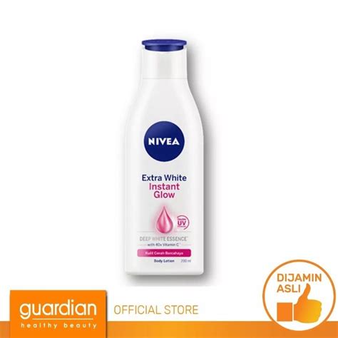 Jual Nivea Extra White Instant Glow Body Lotion 200ml Shopee Indonesia