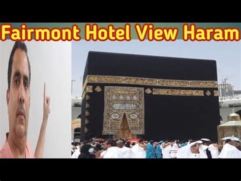 Makkah Fairmont Hotel L Room Tour Bedroom Suite Kaaba Shareef View L