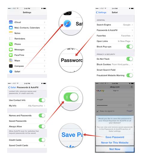 How To Force Websites To Save Passwords To Icloud Keychain In Ios 7 Imore