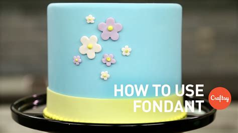 How To Use Fondant Tips Cake Decorating Tutorial You