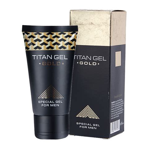 Titan Gel Gold Titan Gel para o aumento do tamanho do Pénis