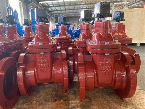 AWWA C509 C515 Resilient Seat Gate Valve Gate Valve Valves Qingdao