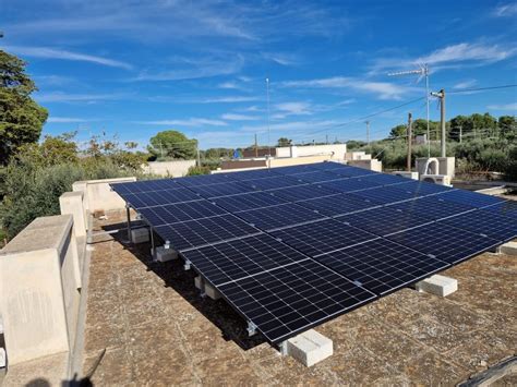 Impianto Fotovoltaico Da Kw In Sava Ta Mio Sole Energia