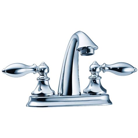 Pfister Catalina 4 Inch 2 Handle Centreset Bathroom Faucet In Polished Chrome Finish The Home