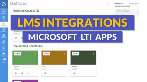 Learning Management Systems And Microsoft Lti Education Apps Youtube