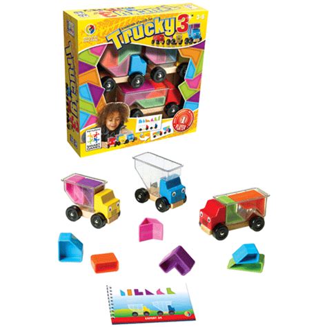 Smart Games Trucky 3 TopToyBox Jeux de société Jeux de reflexion