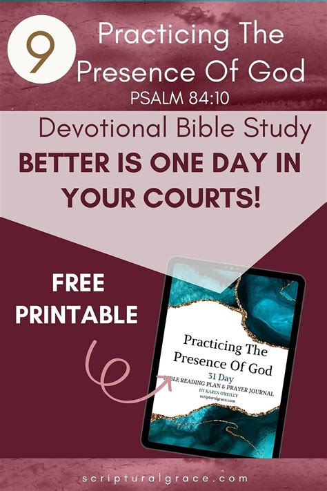 Devotional Bible Study Better Is One Day In Your Courts Psalm