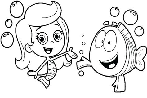 Bubble Guppies Molly Coloring Pages at GetColorings.com | Free ...