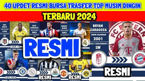 Updet Resmi Bursa Transfer Top Musim Dingin Terbaru Bayern