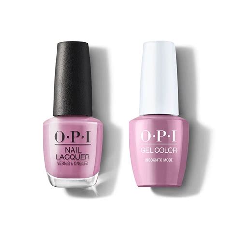 Opi Nail Lacquer Gelcolor Polish Set Incognito Mode Oz S