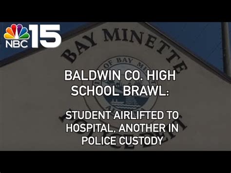 Baldwin Co High School Student Airlifted To Hospital Another In