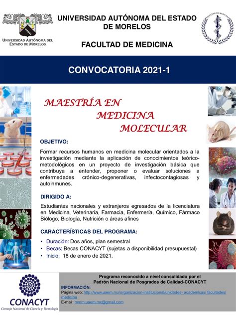 Maestría en Medicina Molecular 2021 1 Universidad Autónoma del Estado