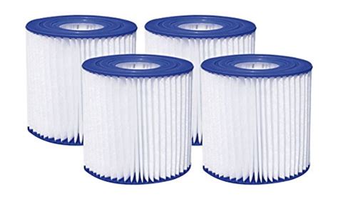 Summer Waves 4 13 X 3 75 Type D Filter Cartridge 4 Pack Clean Water