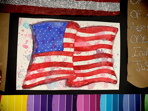 Patriotic artwork inspired by Veterans Day. - The Woodland Middle ...