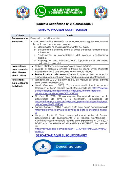 Calam O Derecho Procesal Constitucional Pa