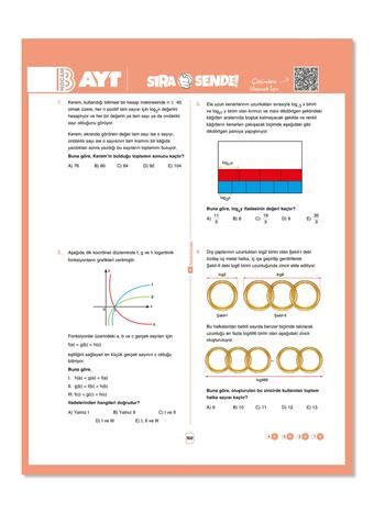 2025 AYT Matematik Ders Notları Benim Hocam Yayınları